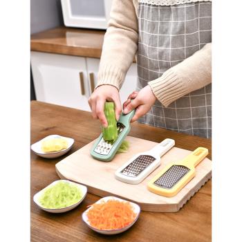 日本擦絲器刨絲器蘿卜絲切絲神器家用廚房多功能小巧刮土豆削絲器