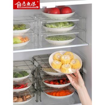 冰箱置物架內部廚房用品家用大全分層隔多層臺面碗架調料瓶收納架