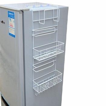 冰箱置物架側面掛架多層廚房用品多功能家用大全側壁保鮮膜收納架