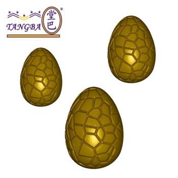 tangba堂巴 裂紋復活蛋模具 PC硬模彩蛋模雞蛋模復活節巧克力模具