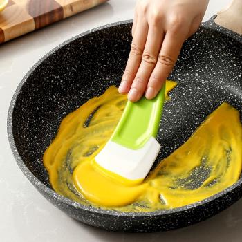 廚房多功能清潔硅膠刮刀鍋具盤子醬料清除鏟刀家用大號刮板不傷鍋