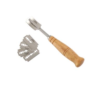 歐包法棍割紋刀修容刀 木柄面團刮刀面包割刀 家用DIY烘焙工具