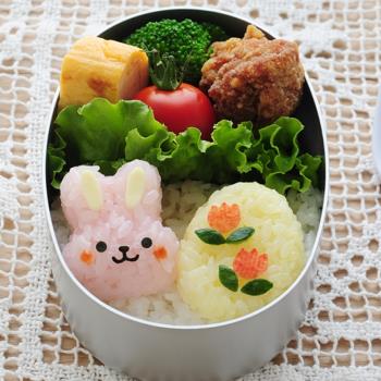 日本Arnest正版 兔子 小雞仔造型飯團模具 寶寶卡通便當米飯模具