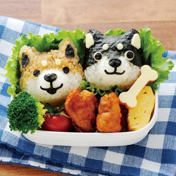 日本arnest 正版 柴犬飯團模具 寶寶餐可愛造型模具 小狗狗造型
