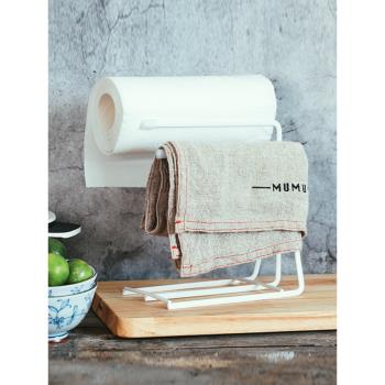 日本ASVEL抹布架免打孔廚房臺面階梯收納架洗碗布架子毛巾瀝水架