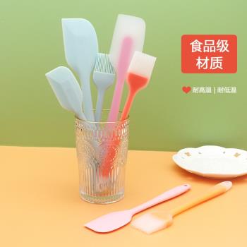 食品級矽膠油刷烙餅刷油掃燒烤刷耐高溫烘培蛋糕刷刮刮勺刮鏟刮刀