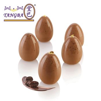 tangba堂巴 8連立體雞蛋慕斯矽膠模 復活節雞蛋形模具 法式甜品