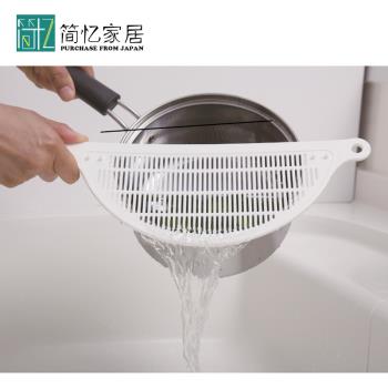 日本進口小久保淘米瀝水棒廚房洗米攪拌棒擋水過濾網洗米篩瀝水板