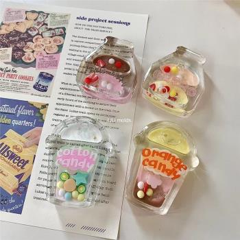 LILIMOLD獨家 棉花糖麵包袋 矽膠原創ins模具 流沙模具滴膠模具