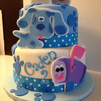 藍色斑點狗翻糖杯子蛋糕模具兒童生日甜品臺餅干切模甜點烘焙狗爪