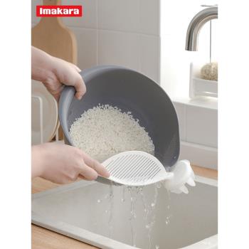 日本品牌淘米神器 廚房小工具 淘米棒 抖音網紅淘米器 洗米攪拌棒