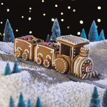 圣誕小火車DIY蛋糕烘焙模具 相遇拾年