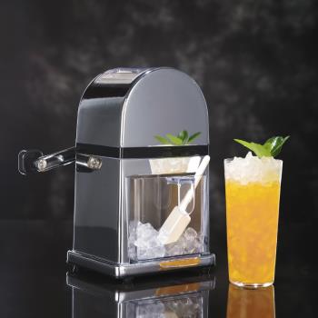 酒吧傳奇 不銹鋼手搖碎冰機 手動碎冰機顆粒冰碎冰機家用小型商用