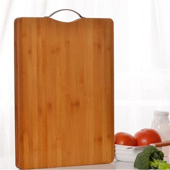 大號優質菜板竹子家用長方形切菜板竹木砧板家用廚房面板大中小號