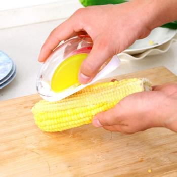 創意廚房用具便利玉米粒刨玉米刨 剝玉米器 玉米脫粒器削刮刨