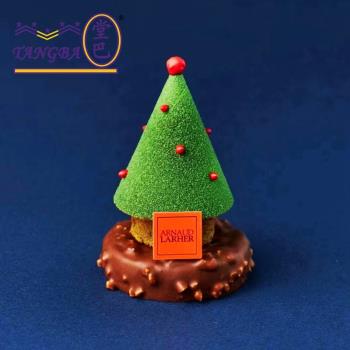 tangba堂巴 8連錐形圣誕樹硅膠模具 圣誕節系列西點法甜模具