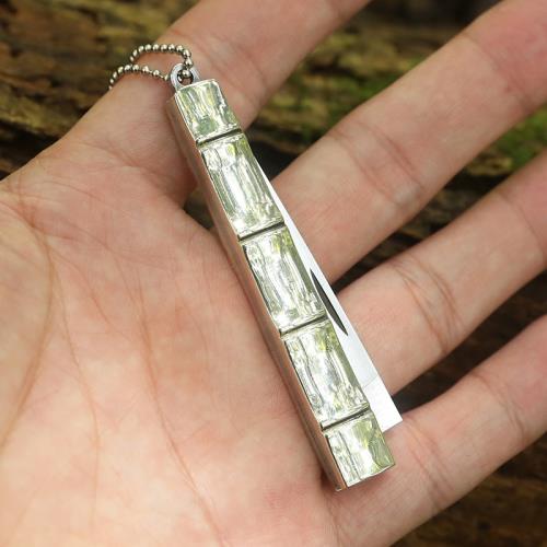 鋒利的小刀折疊隨身創意小號開刃迷你小刀開快遞水果刀可掛鑰匙扣