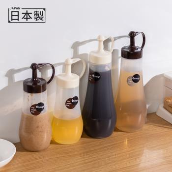 日本進口廚房調味瓶 醬油瓶 防漏油壺沙拉醬瓶調料瓶帶蓋控油瓶子