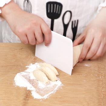 家用切面刀面粉刮板塑料刮板蛋糕奶油烘焙廚房多功能腸粉刮刀切片