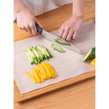 日本一次性菜板墊分類防霉防串味砧板墊紙可裁剪水果輔食料理餐墊