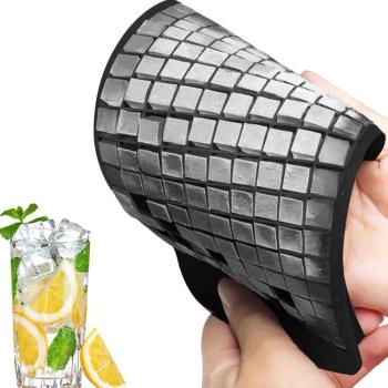 Ice Cube Tray 36 Grids Silicone Fruit Ice Cube Maker DIY