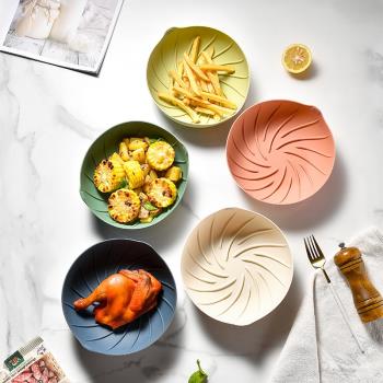 矽膠空氣炸鍋碗烤盤籃耐高溫烘焙矽膠烤盤silicone pot air fryer