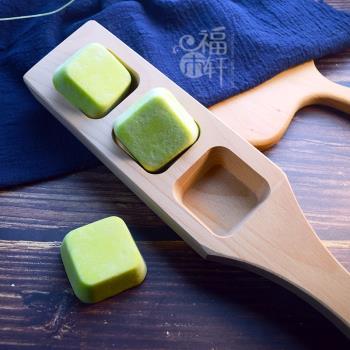 木質無圖案空模方形做年糕糍耙方塊綠豆粘糕南瓜餅鳳梨酥烘焙模具