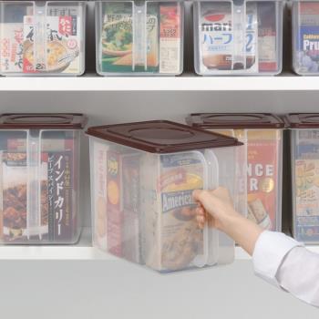 日本進口INOMATA米桶防蟲防潮密封家用食品級五谷雜糧收納盒塑料