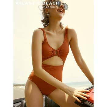Atlanticbeach丨Child Woman2020新款泳衣女遮肚顯瘦溫泉保守泳裝