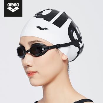 阿瑞娜Arena新款男女印花泳帽