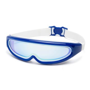 熱浪防護泳鏡高清防霧游泳眼鏡男女士平光大框防水專業游泳護目鏡