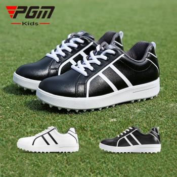 PGM青少年高爾夫球鞋男童運動鞋新時尚兒童防滑耐磨防水鞋子