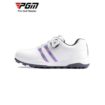 PGM高爾夫球鞋女士透氣專利防側滑底防水運動鞋炫彩golf女鞋