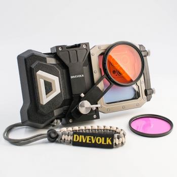 DIVEVOLK SeaTouch 4 Max手機潛水防水殼水下觸屏潛水殼水下攝影