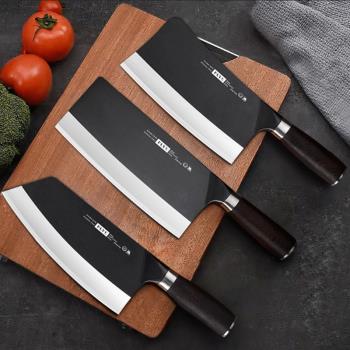 德國9cr18mov菜刀家用刀具廚房廚師專用不銹鋼切片刀切肉刀具正品