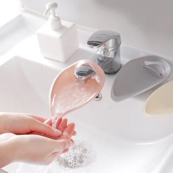 水龍頭加長洗手器導水槽延伸器兒童寶寶洗手輔助器延長器塑料浴室