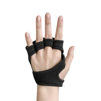 鋼鐵小怪獸器械健身裝備運動護具訓練手套半指護掌女硅膠防滑軟墊