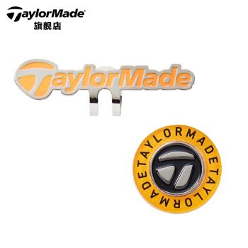 TaylorMade泰勒梅高爾夫新款球標男女士時尚百搭golf馬克帽夾mark
