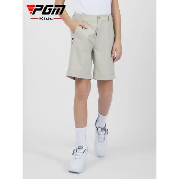 PGM 2023新款高爾夫男童短褲青少年運動褲子 經典百搭時尚夏季褲