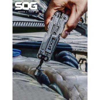 索格SOG工具鉗裝備PA1001戶外求生EDC鉗子PA2001多功能生存折疊刀