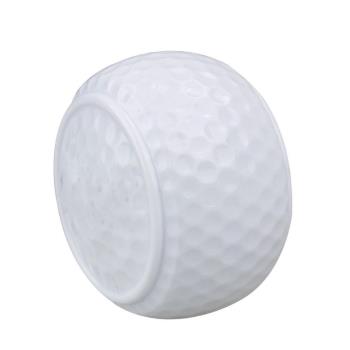 Pill同款高爾夫推桿練習球扁平球室內外果嶺推擊練習器防止左右曲