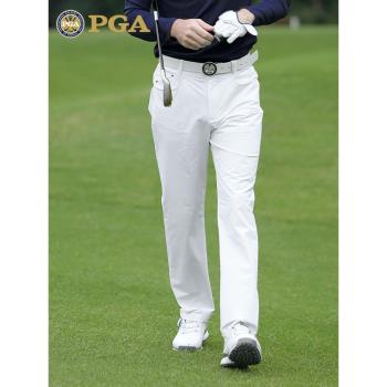 美國PGA 新款 高爾夫褲子男士長褲秋冬保暖球褲服裝男裝衣服