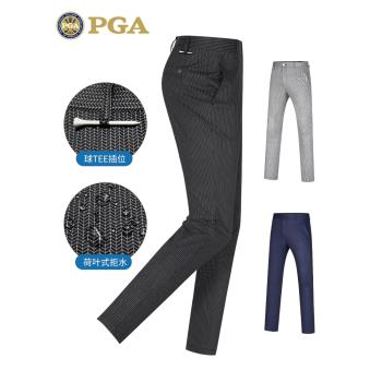 美國PGA 高爾夫褲子 男士夏季運動褲 透氣速干長褲男褲服裝男裝