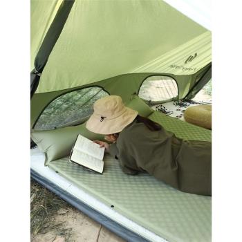 Fantasy Garden夢花園戶外露營自動充氣床墊便攜帳篷防潮加厚睡墊