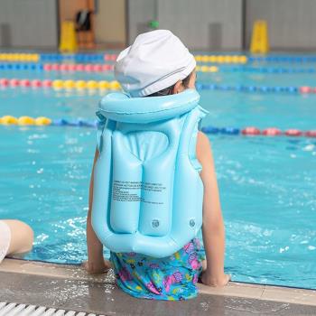 兒童游泳圈學游泳加厚浮力充氣背心寶寶浮圈腋下救生衣成人救生圈