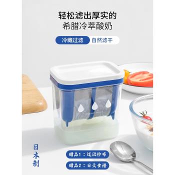 日本進口AKEBONO乳清過濾器自制希臘酸奶過濾器濾網分離器