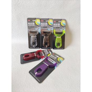 達盛削皮器短把水果刀刀具削土豆瓜果削皮器打皮長把去皮多功能刀