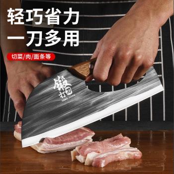 省力菜刀家用鍛打切肉刀廚師專用切片刀具廚房女士專用小菜刀鋒利