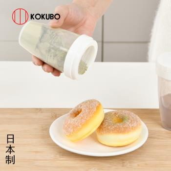 日本進口廚房調料密封罐分裝收納盒帶孔燒烤撒麵粉胡椒粉篩帶蓋