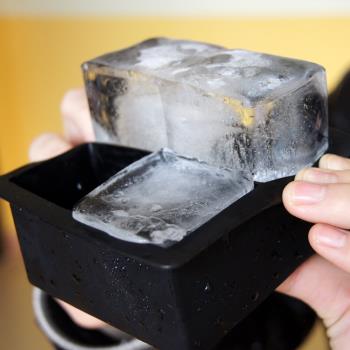 威士忌方形硅膠冰格 制冰模具 正方形手工皂方鉆冰格 冰塊模具